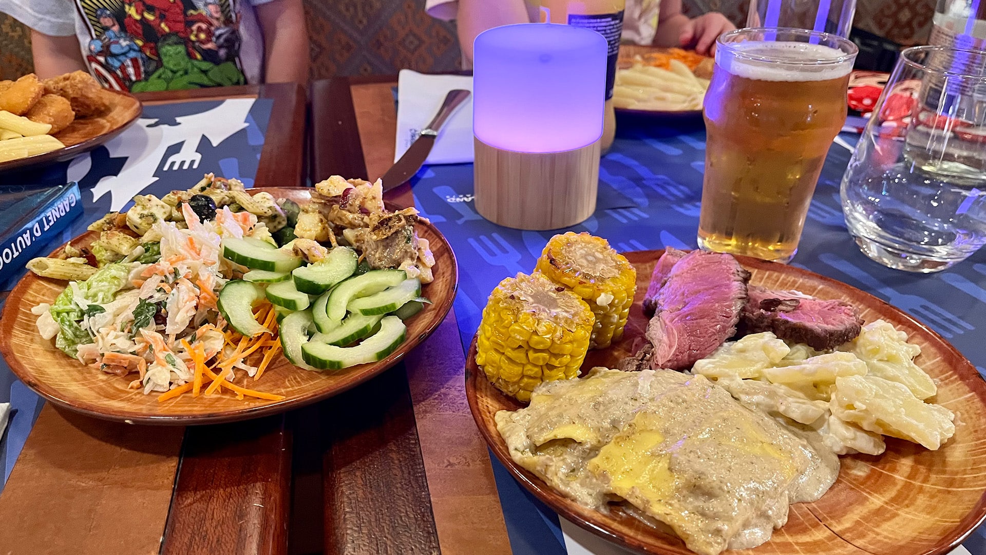 Disneyland Paris Sequoia Lodge Eten in restaurant