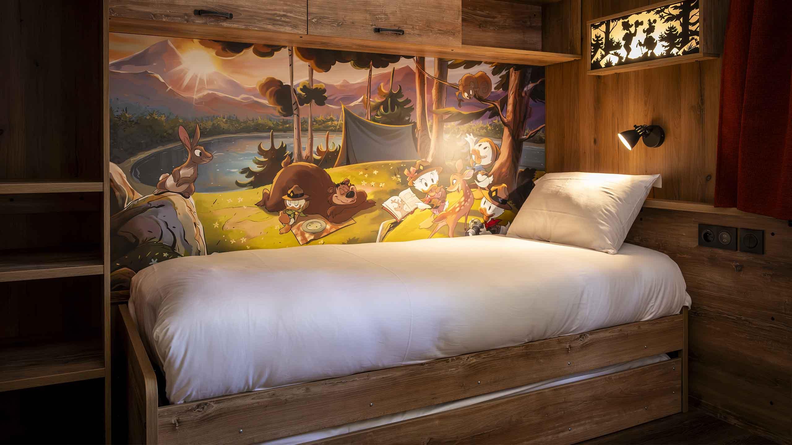 Nieuwe standaard blokhut Davy Crockett Ranch